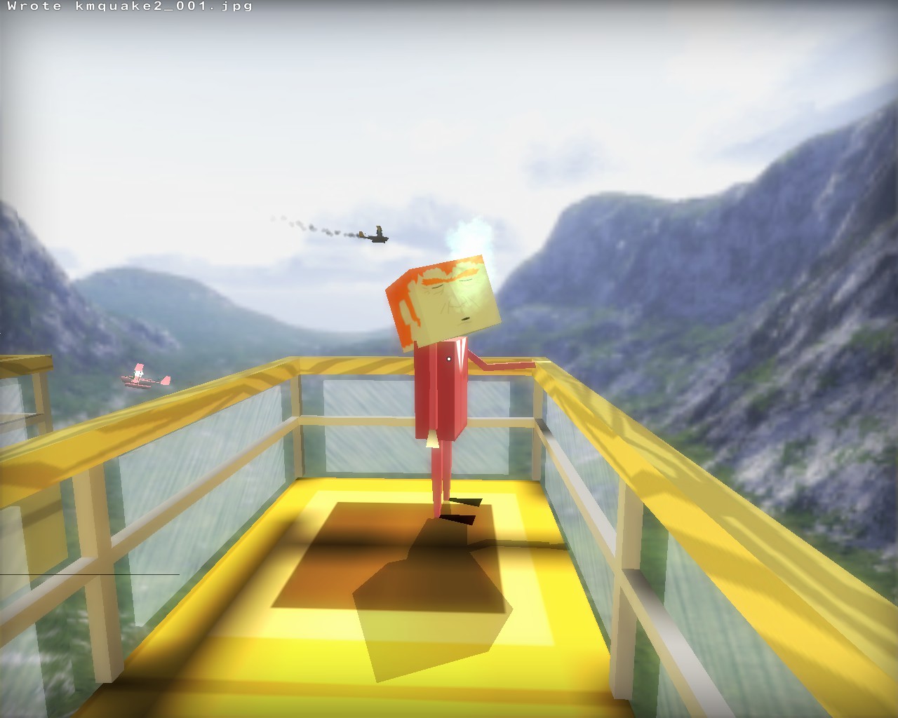 Red Faceless Wallpaper